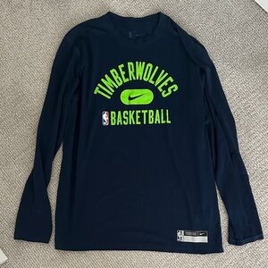 Nike Minnesota Timberwolves Dri-Fit Long Sleeve